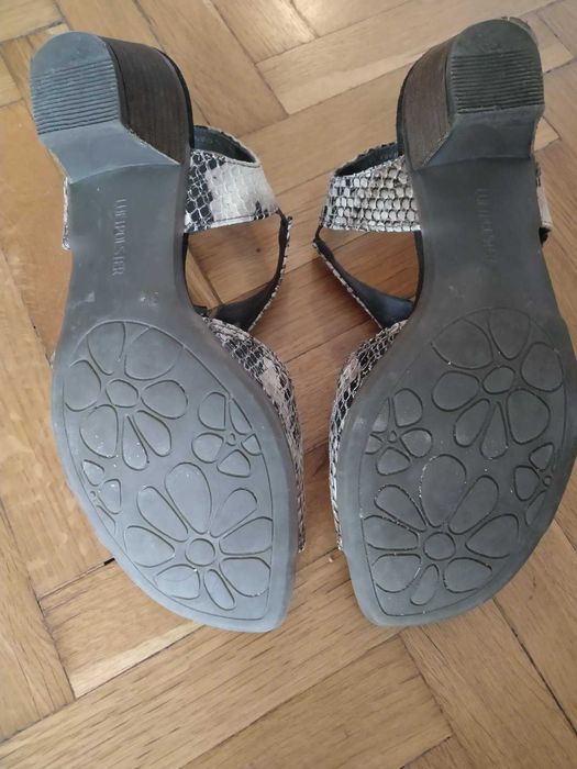 Сандали шагрен на немския бранд ARA, номер 36, ширина H
