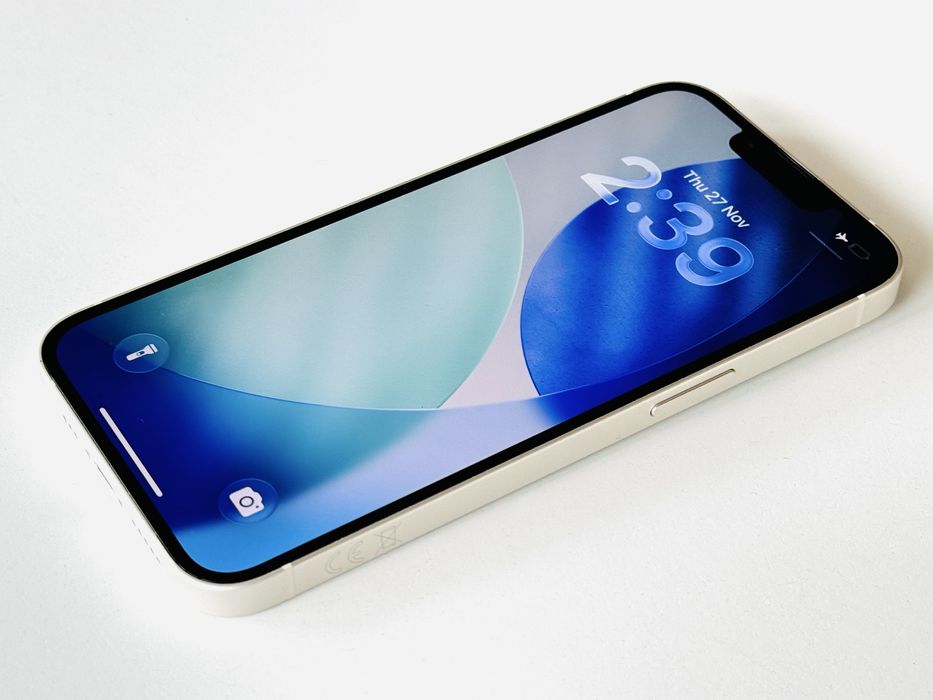 Iphone 14 128GB White 100% Батерия! Гаранция 6 месеца