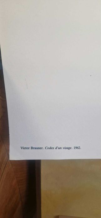 Codex d'un visage 1962 - Victor Brauner