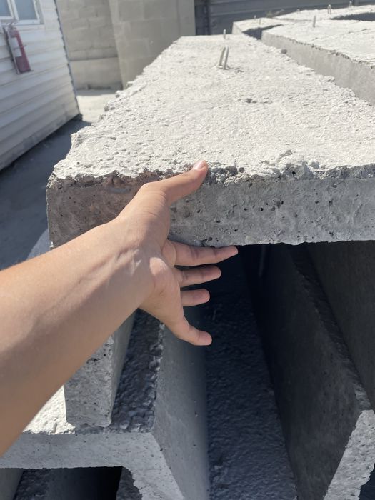 Лоток бетонный арочный