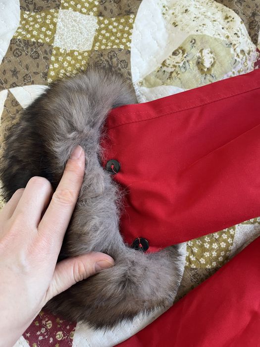 Парка натуральный мех