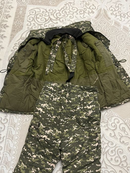 Комуфляж утепленный