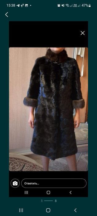 Продам Дублёнку таскан размер 46 очень красивая 15000