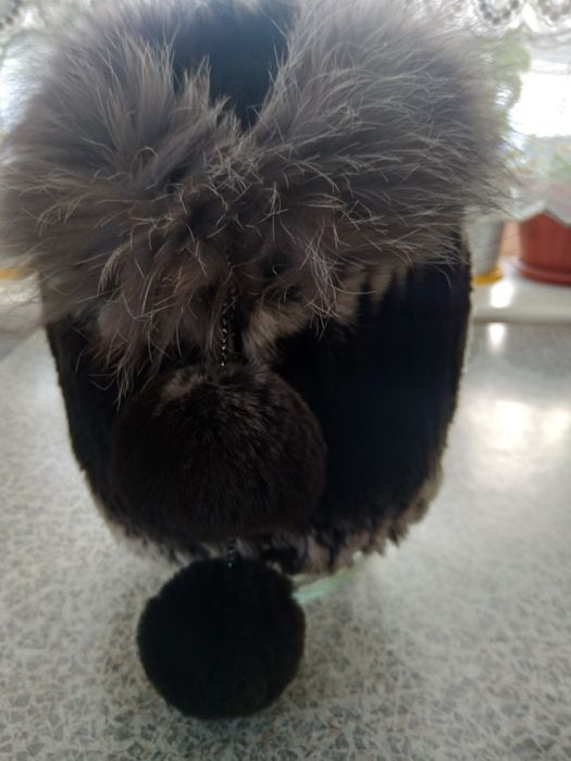 Шапка натуральный мех