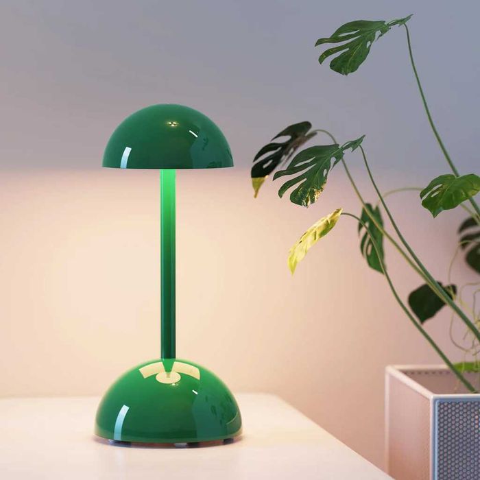 Lampa de masa/ birou wireless cu lumina dimabila si reglabila