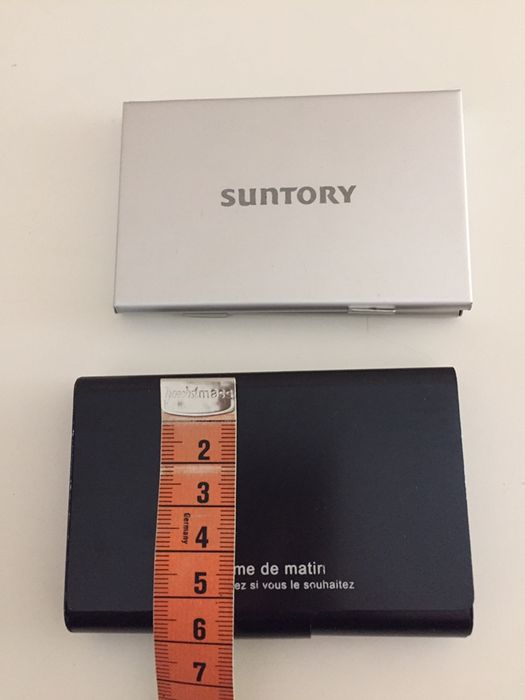 Визитницы металлические