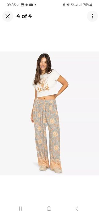 Billabong дамска блуза с къс ръкав