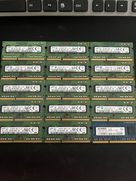 RAM Laptop 4GB DDR3 PC3L 12800S, Samsung,Elpida