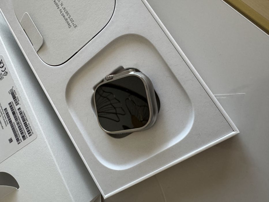 Apple Watch Ultra Titanium Case Green Alpine Loop 49MM/M