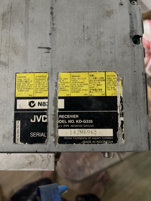Магнитафон JVC KD-G335