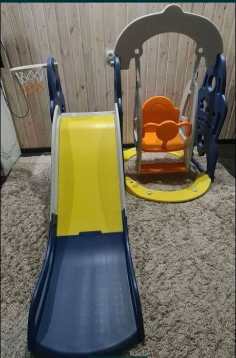 Горка Качеля 5в1 игровая площадка.