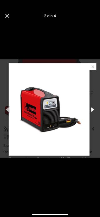 Plasma laser Telwin 160 taie până la 5cm