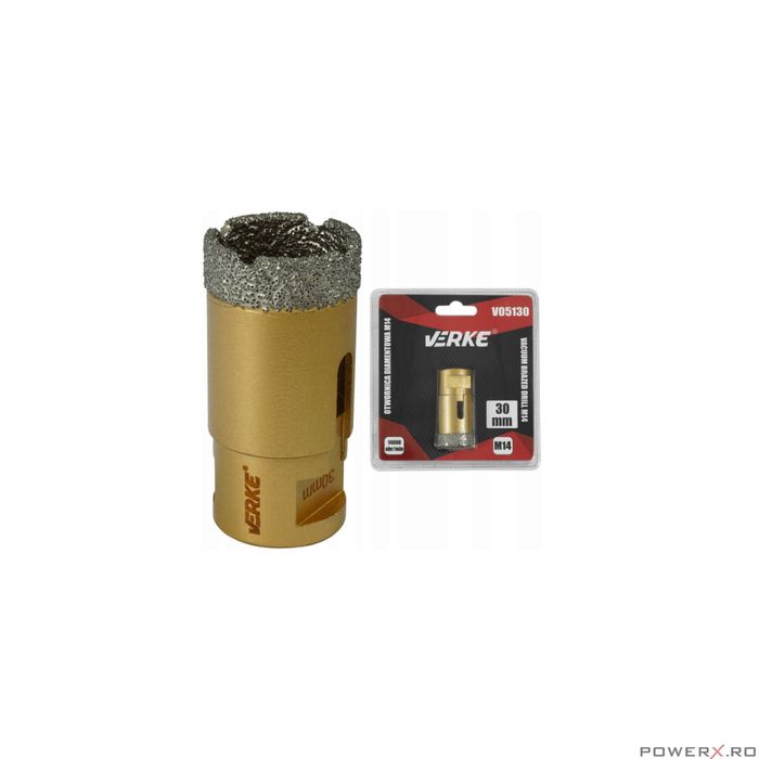 Carota diamantata pentru placi ceramice, marmura, piatra naturala,