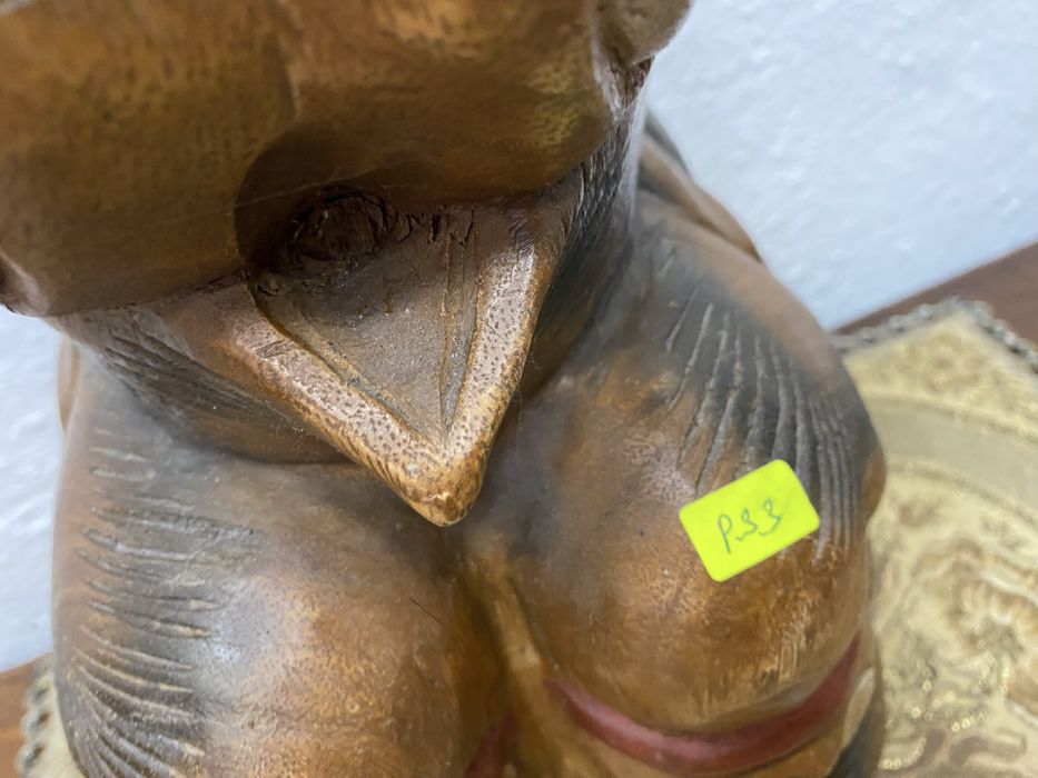 Поставка за цветя или малка табуретка от тик слон