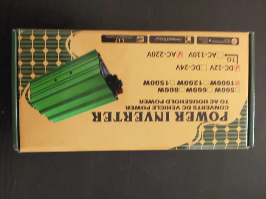 Преобразователь на 220вольт с аккумулятора