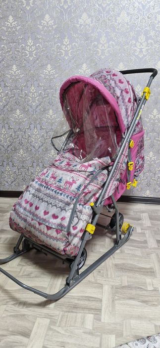 Продам детскую коляску-санки за 30000