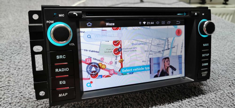 Navigatie Jeep,Dodge,Chrysler Android 10.0 OCTACORE 64 GB / 4gb