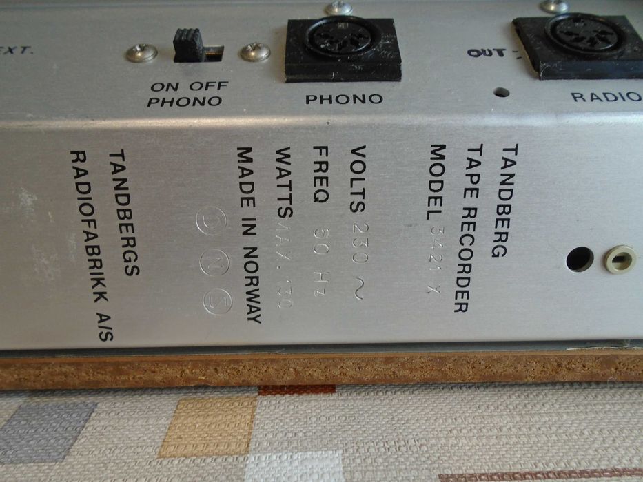 Tandberg 3400x cross field