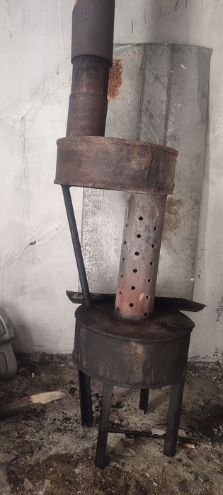 Продам печь на отработке