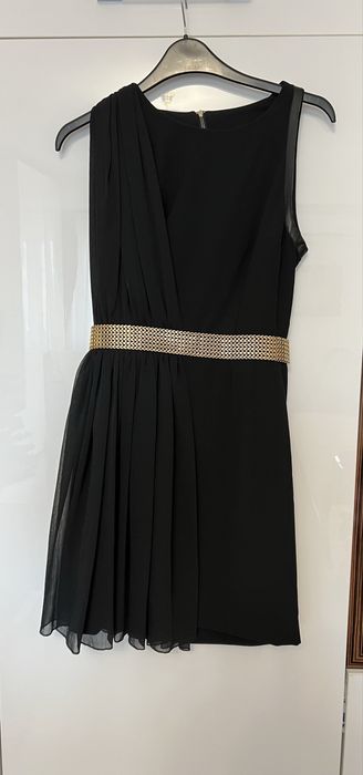 Rochie mini, neagra, pentru evenimente, marimea 36