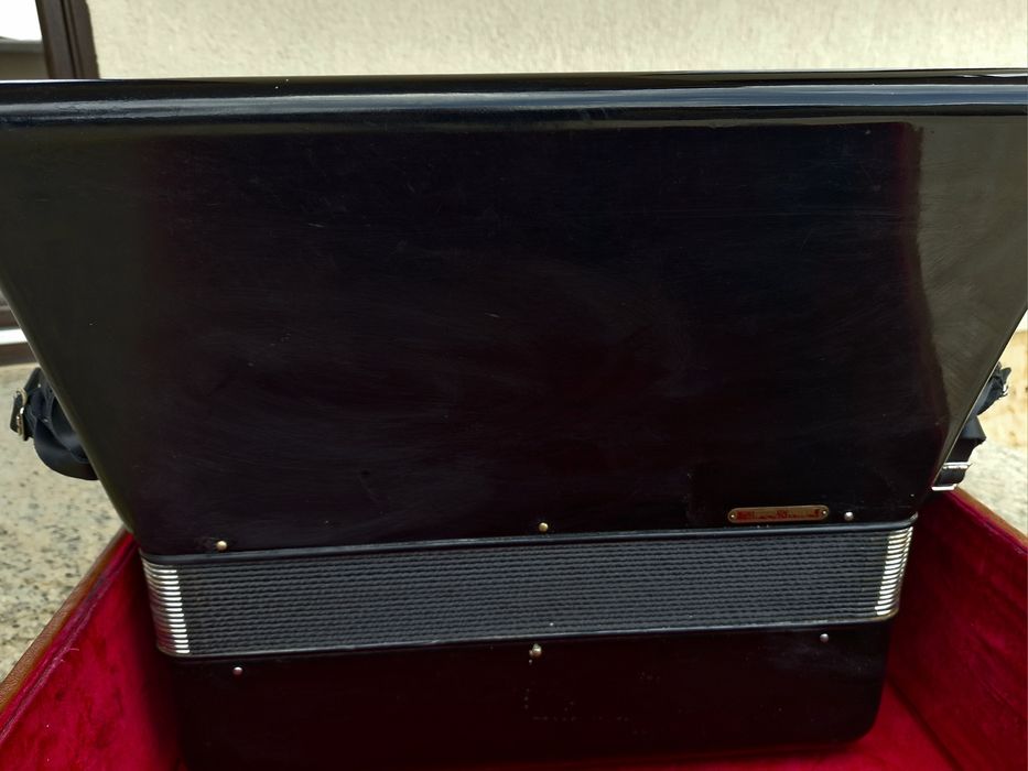 Acordeon Parrot cu 80 de bași negru