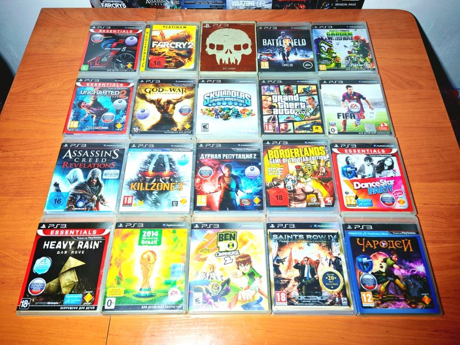 Лицензионные игры PS3