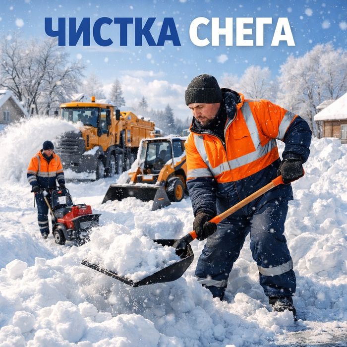 Уборка снега Костанай