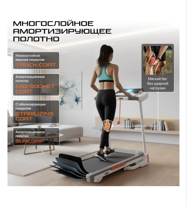 Продам беговую дорожку GENAU X50