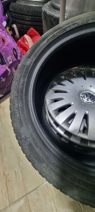 Capace VW originale,15 inci,urme de uzura,fara crăpături ,stare bună!