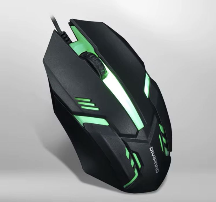 Mouse RBG USB cu fir