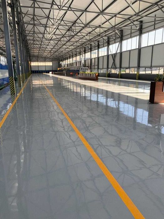 Промышленные полимерные полы и покрытия! Наливной пол!