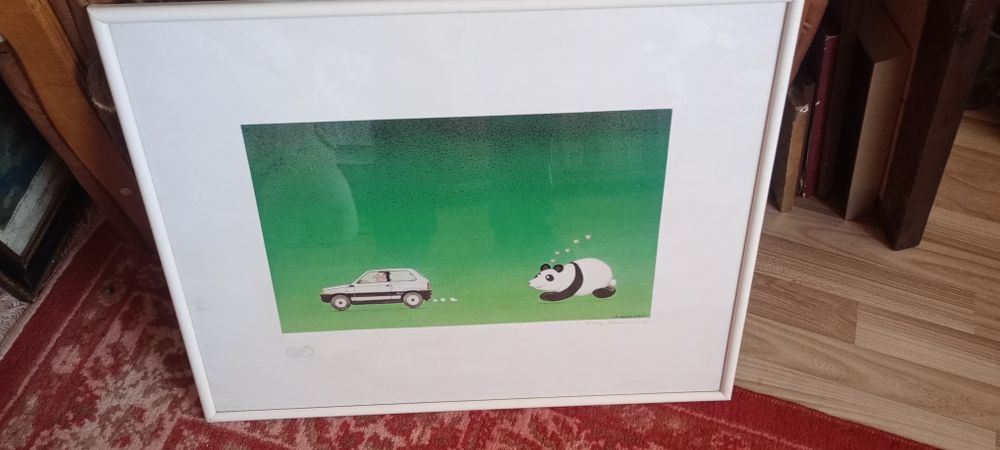 Vand Tablou Original  Ne.91/100 Pentru Pasionati Fiat