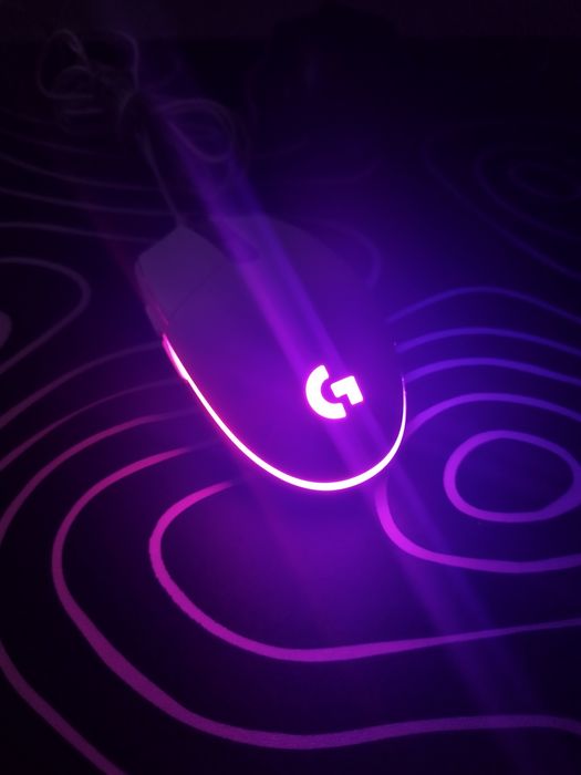 Logitech g102, б/у