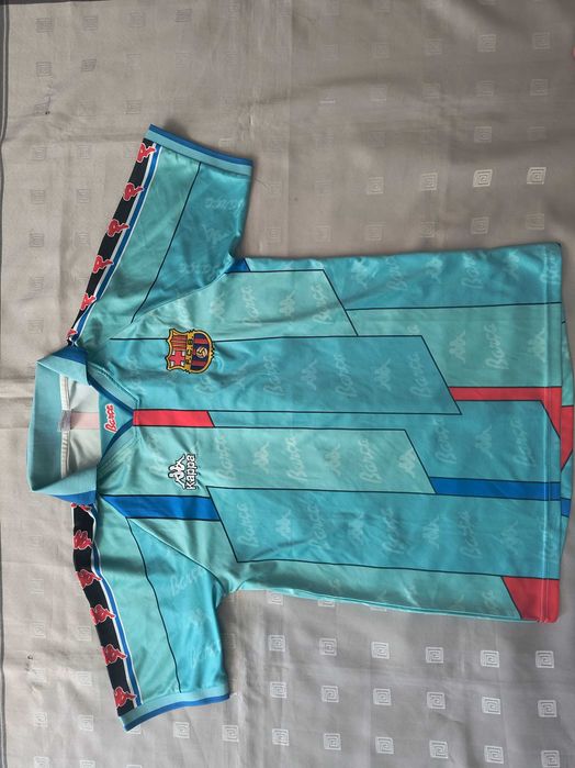 Роналдо Назарио, Барселона гостуваща фланелка 96-97 (Beckett COA)