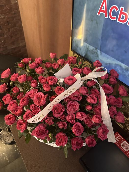 Букет цветы корзина