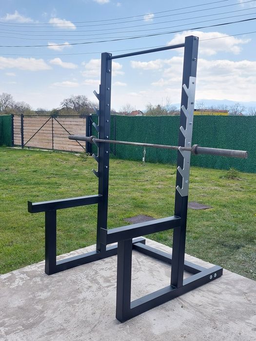 Силова клетка с лост за набиране