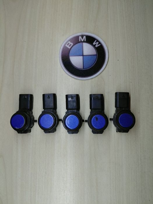 Датчик парктроник  PDC сензор Estoril Blue Metallic B45  F30 F31 F34 F80 M3  F20, F21, F22, F23, F87 (M2) F32 F33 F36