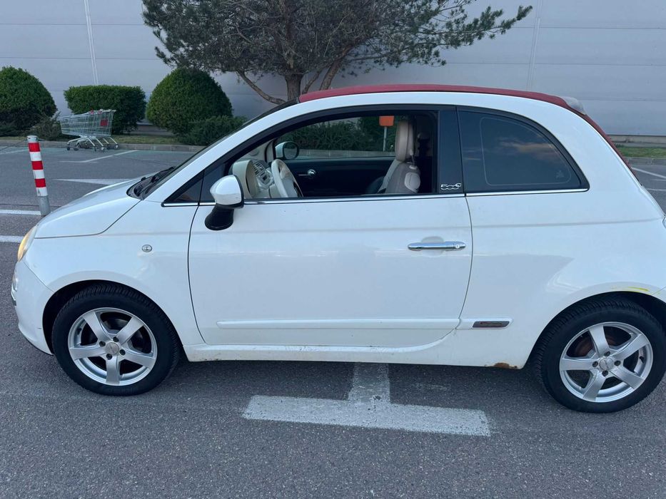 FIAT 500, decapotabil