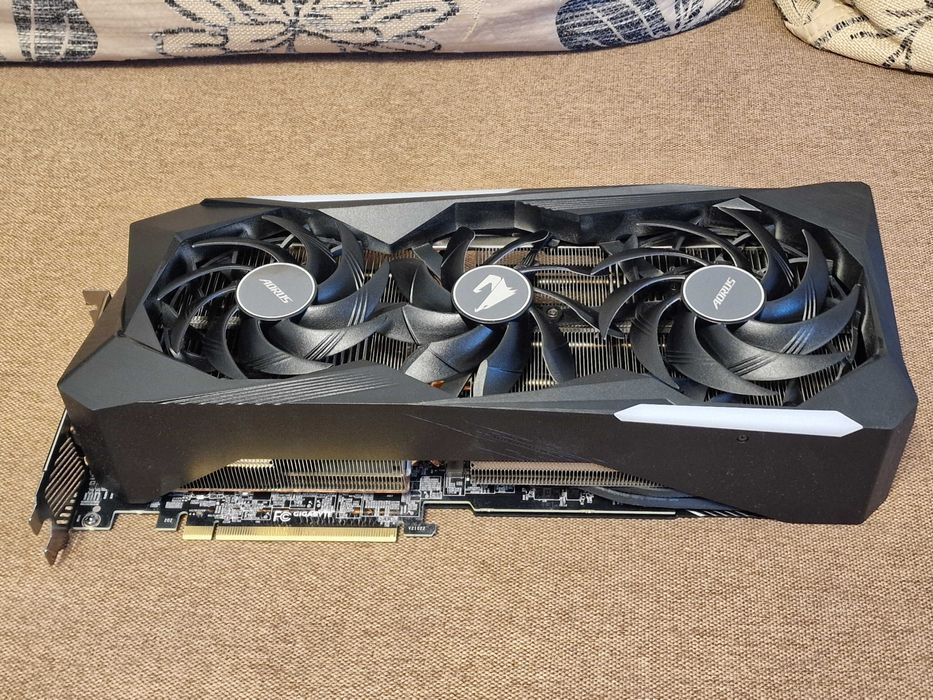Placa video GIGABYTE AORUS GeForce RTX 3070 Ti MASTER 8GB
