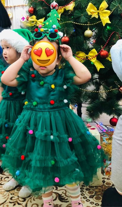 Платье ёлочки размер 110