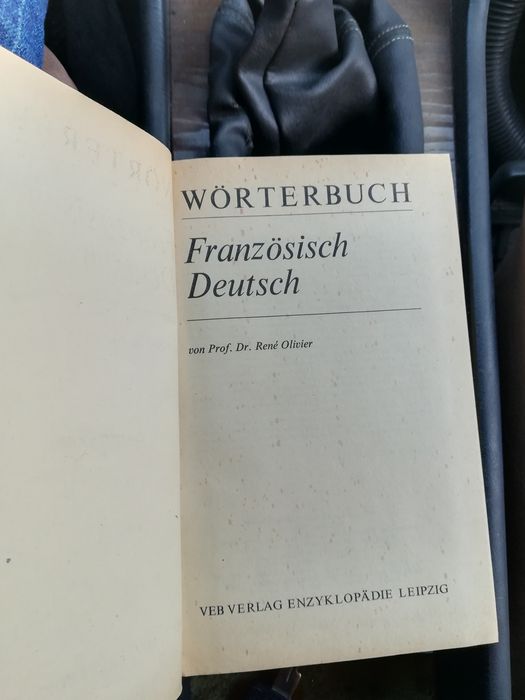 Продавам Речник Френско - Немски