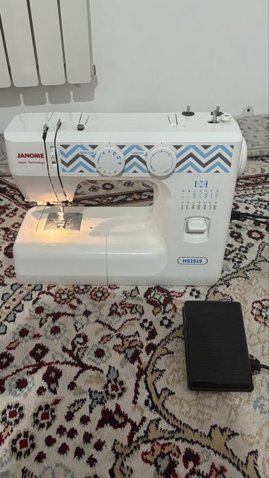 Janome hs1515 (электромеханическая швейная машина)