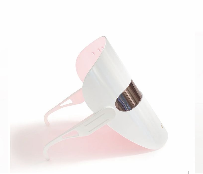 Masca facială LED Opatra London GlowMask Pro, terapie cu lumina pentru intinerirea pielii, tratament anti-aging, nouă