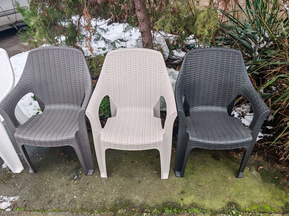 Градински стол Ратан PVC