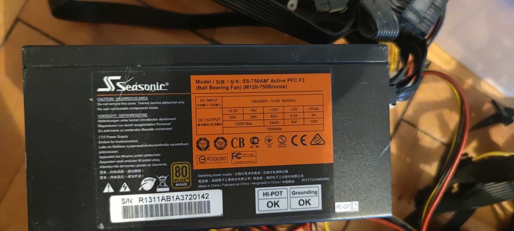 Захранване SEASONIC M12II-750 Bronze 750W