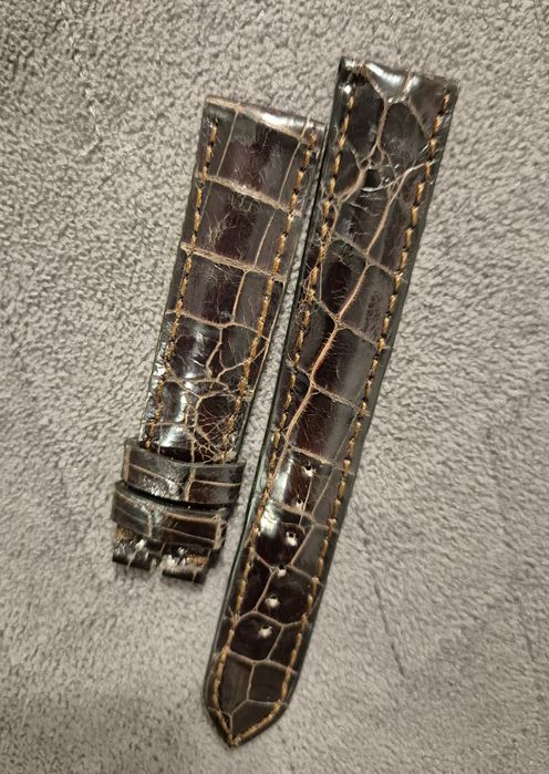 Curea ceas piele naturală de crocodil