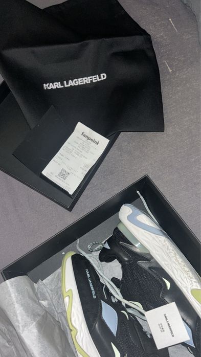 Обувки Karl Lagerfeld 42 номер!Blaze strike lace mix!
