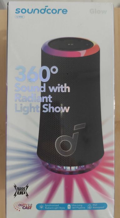 Boxa portabila Soundcore Glow, Motion Boom Plus +