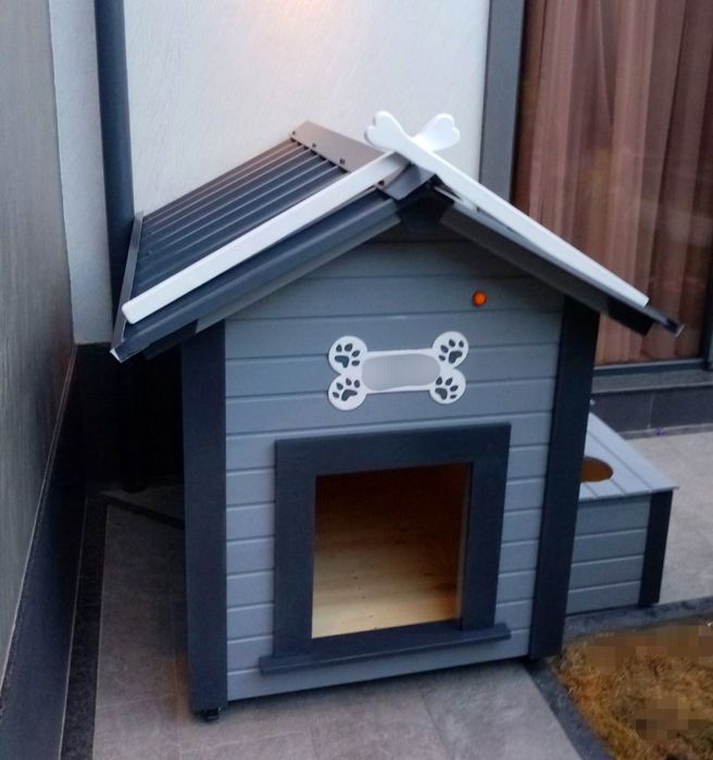 Будка для собак евро-стиль.