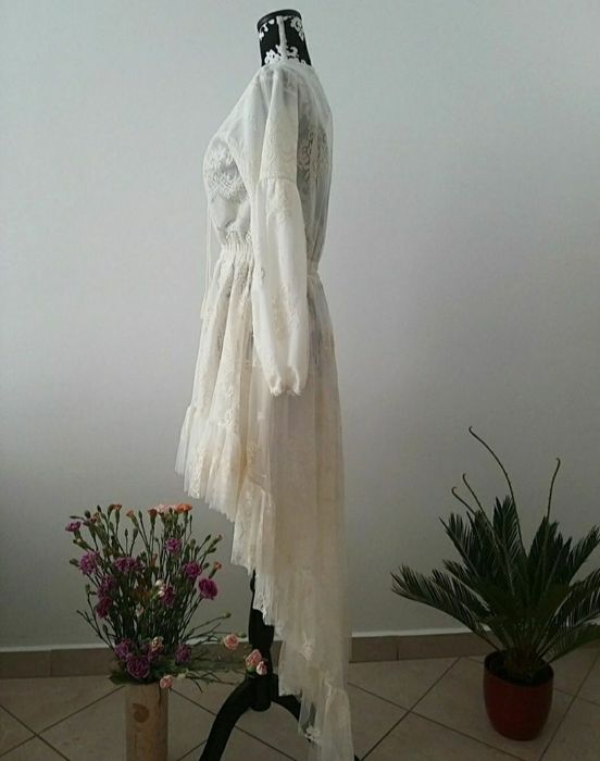 Rochie alba de eveniment